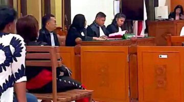 4 Terdakwa Kasus Kematian Robby Di Tuntut JPU Kejaksaan Negeri Karo 13-14 Tahun Kurungan Penjara