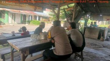 Polisi Bersama Masyarakat, Cegah Karhutla, Polsek Bukit Tusam Gencarkan Patroli K2YD dan Edukasi Masyarakat
